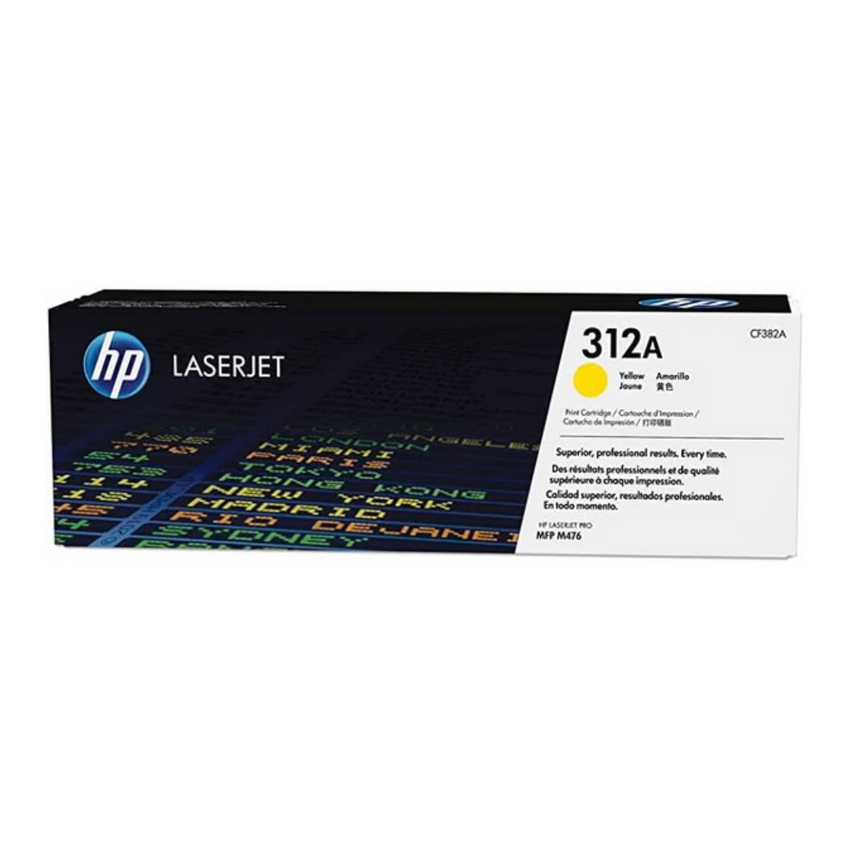 Cartucho de Toner Original con: HP®-312A-YELLOW