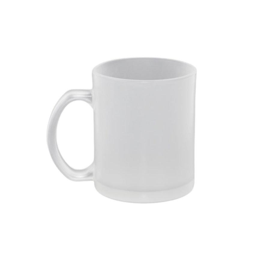 Frosted Glass Mug 11 OZ