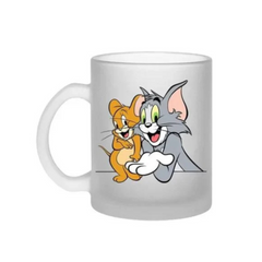 Frosted Glass Mug 11 OZ