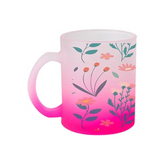 Frosted Glass Mug 11 OZ