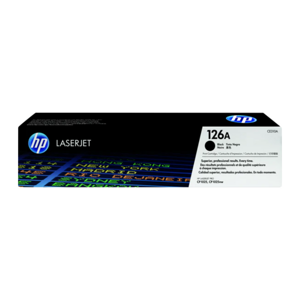 Cartucho de Toner Original con: HP®-126A-BLACK