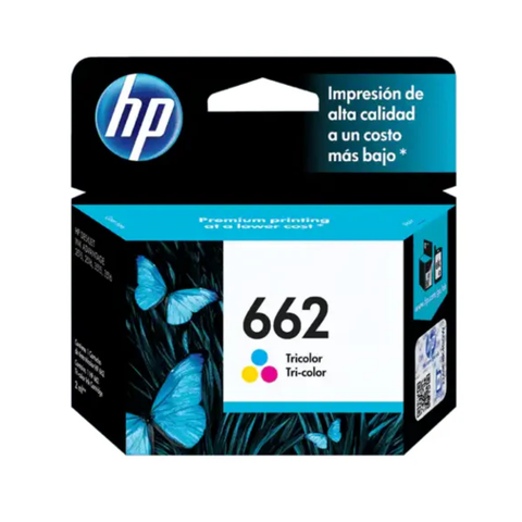 Cartucho de Tinta Original / Refill : HP 662 Color