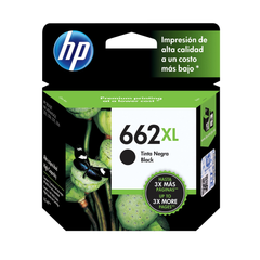 Cartucho de Tinta Original / Refill : HP 662 XL Black