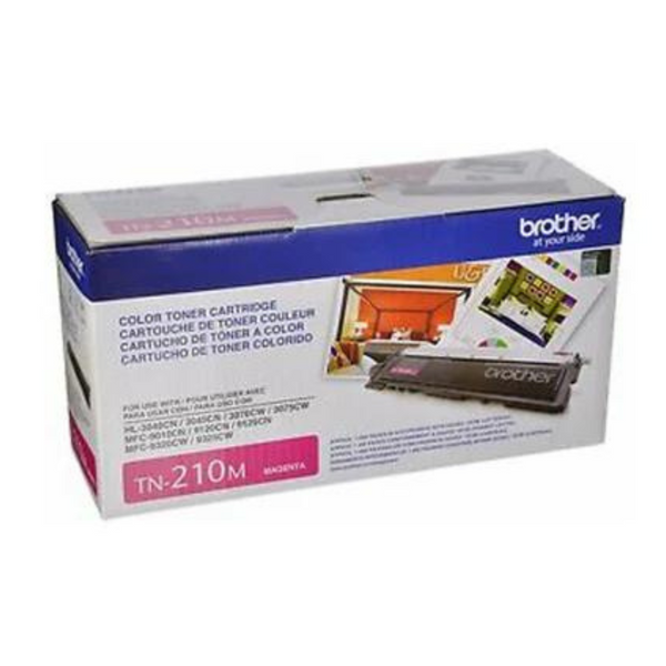 Cartucho de Toner Original / Compatible: Brother®-TN210 Magenta