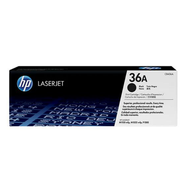 Cartucho de Toner Original / Compatible: HP®-36A (CB436)