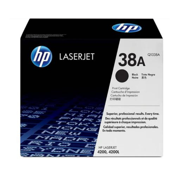 Cartucho de Toner Original / Compatible: HP®-38A (Q1338A)