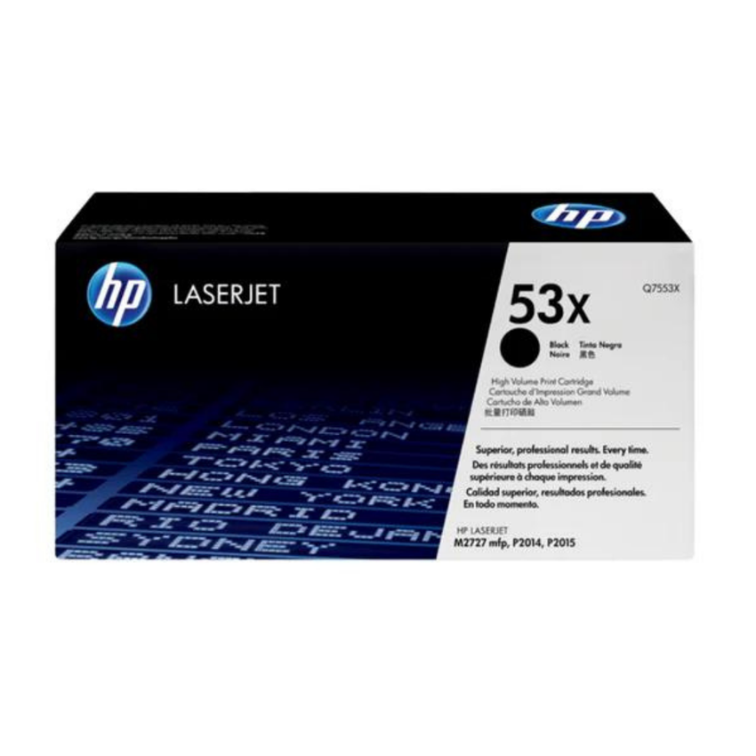 Cartucho de Toner Original / Compatible: HP®-53X (Q7553X)