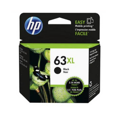 Cartucho de Tinta Original / Compatible / Refill : HP 63 XL Black