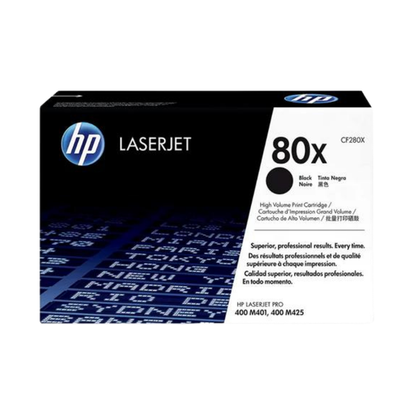 Cartucho de Toner Original / Compatible: HP®-80X (CF200X)