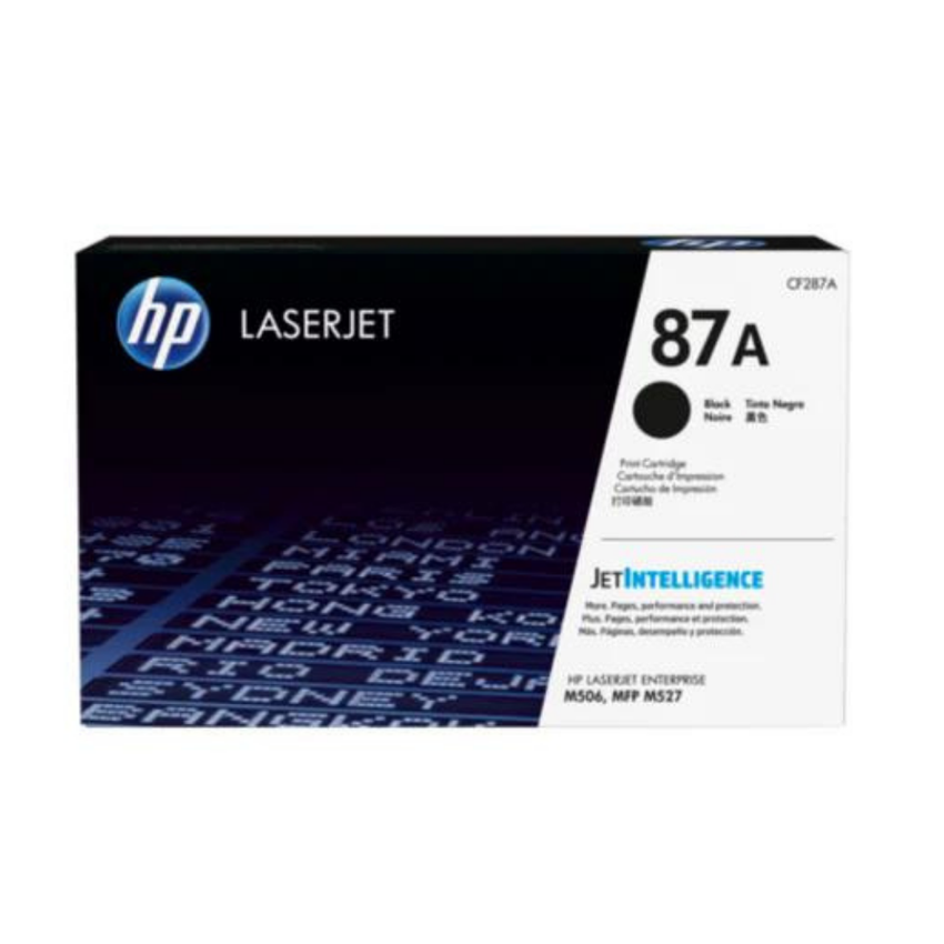 Cartucho de Toner Original / Compatible: HP®-87A (CF287A)