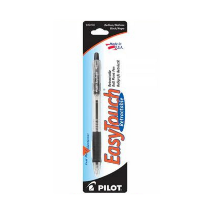 Bolígrafo Pilot Easy Touch Negro Fine