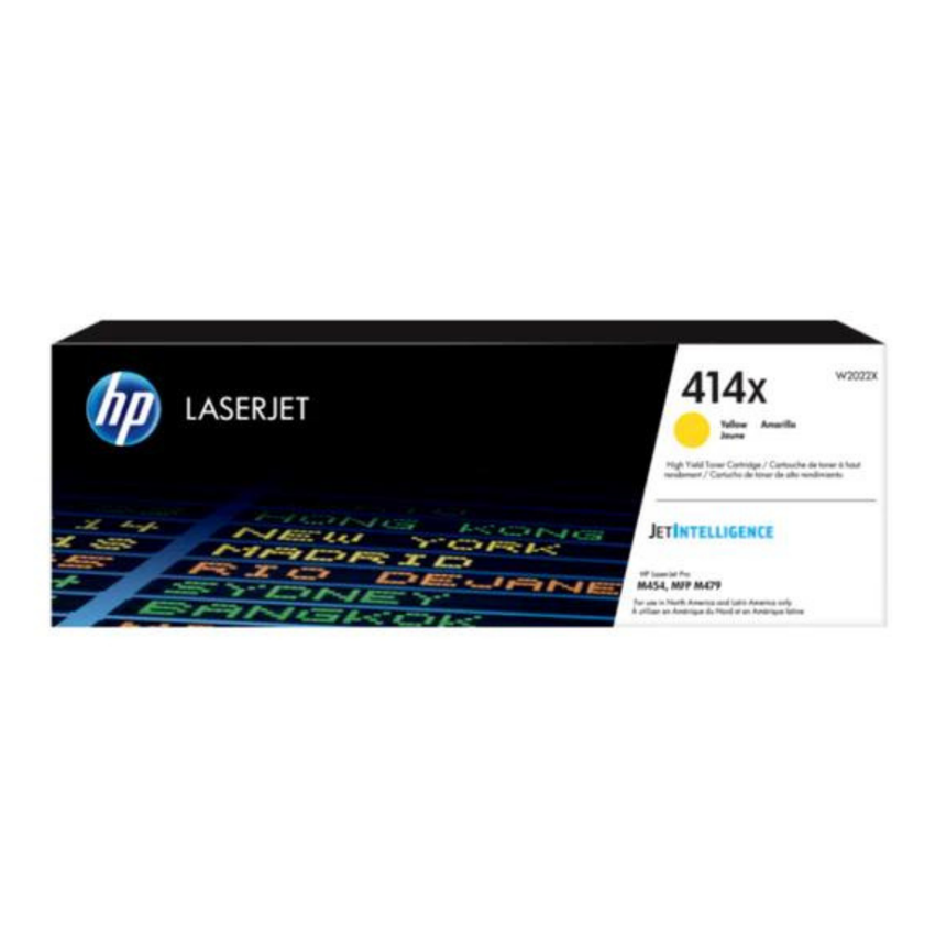 Cartucho de Toner Original / Compatible: HP®-414X Amarillo