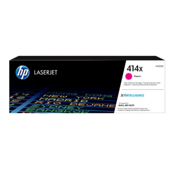 Cartucho de Toner Original / Compatible: HP®-414X Magenta