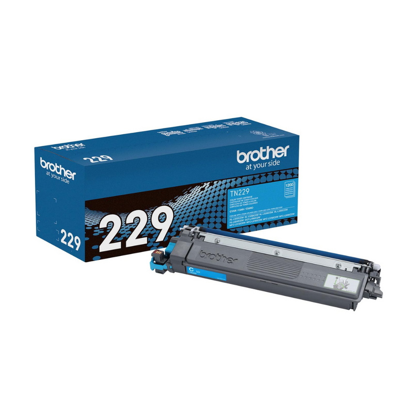 Cartucho de Toner Compatible: Brother®-TN 229 Cyan