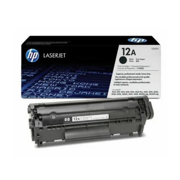 Cartucho de Toner Original / Compatible: HP®-12A (Q2612A)