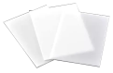 ACRILICO BLANCO 5MM 12"X16" / 30CM x 40CM SUBLIMABLE