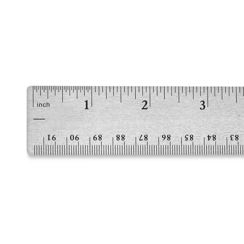 Quick Flexible Stainless-Steel Ruler 12"