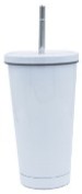 VASO SS BLANCO 18 OZ CON SORBETO