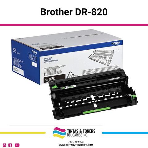 Cartucho de Drum Original / Compatible: Brother®-DR820